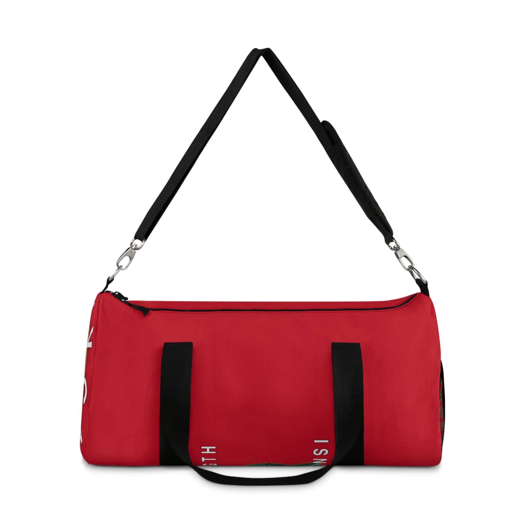 Only Carry What Serves A+ Gym Tote - Red