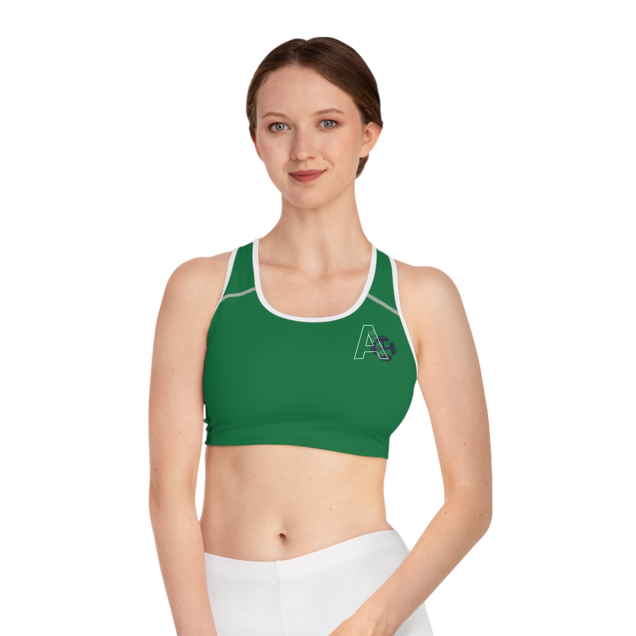 Minimalist A+ Logo Women's Athletic Top - Emerald