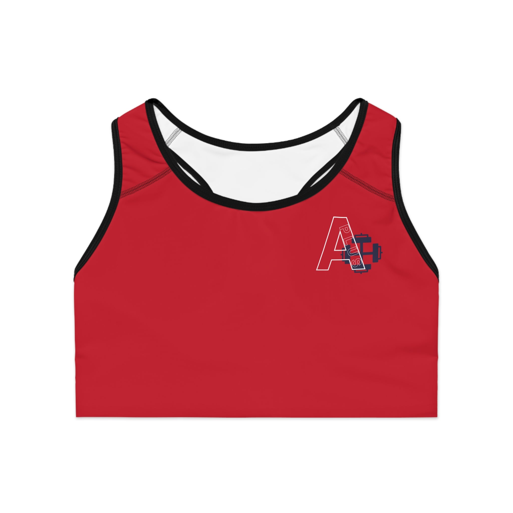Minimalist A+ Logo Women's Athletic Top - Red